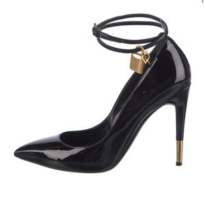 Tom Ford Lock And Key Stiletto Heel Sz 40